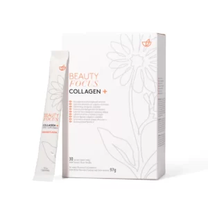 Beauty Focus Collagen+ – kolagenowy suplement na jędrność i blask skóry – 30 saszetek
